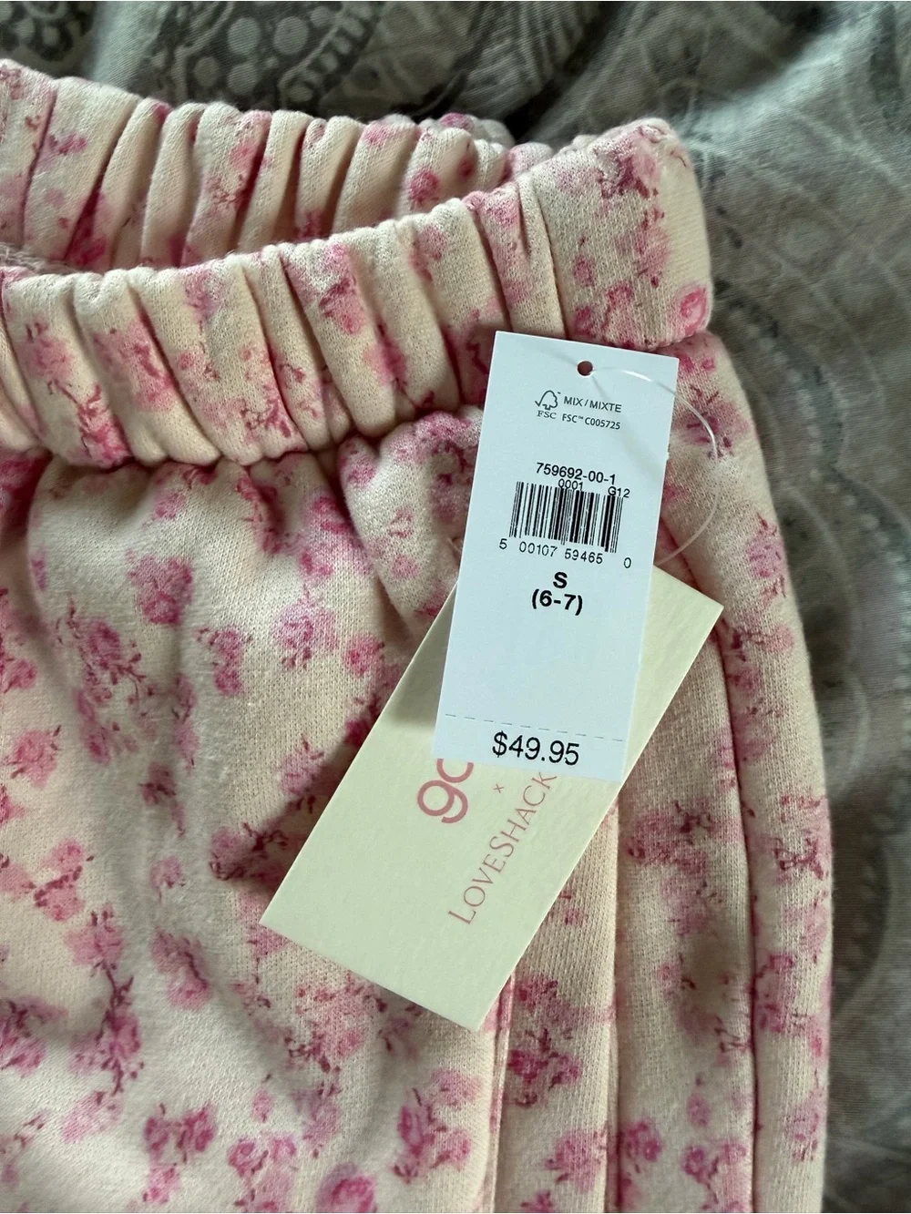 GAP Kids X LoveShackFancy sweatpants